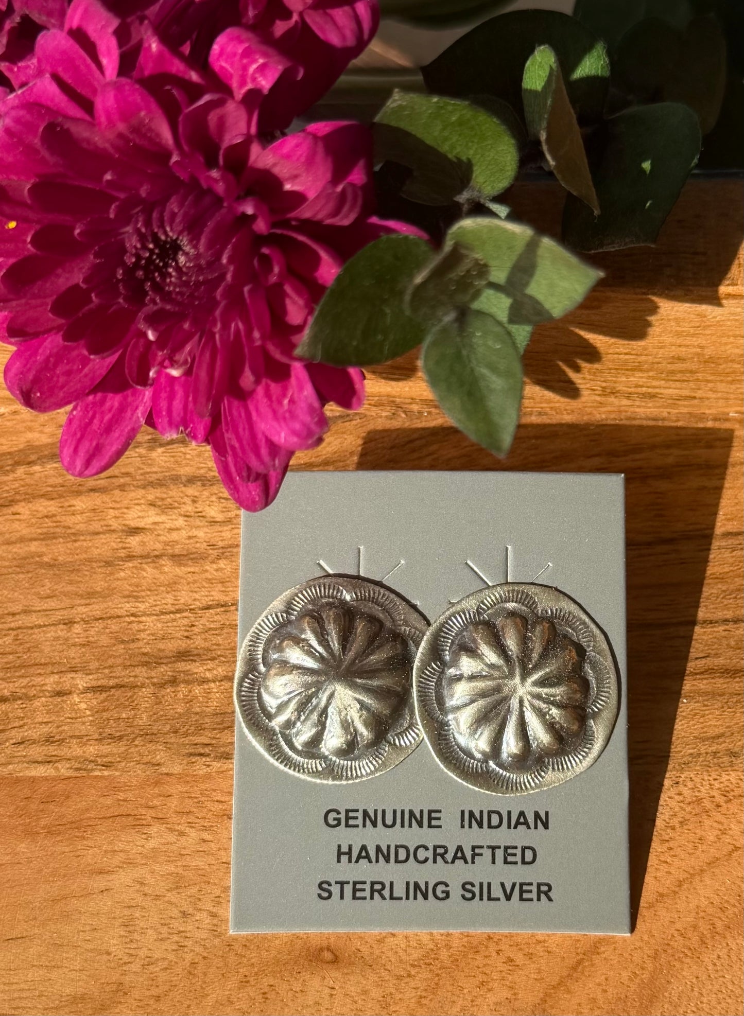 The Beorn Silver Earrings