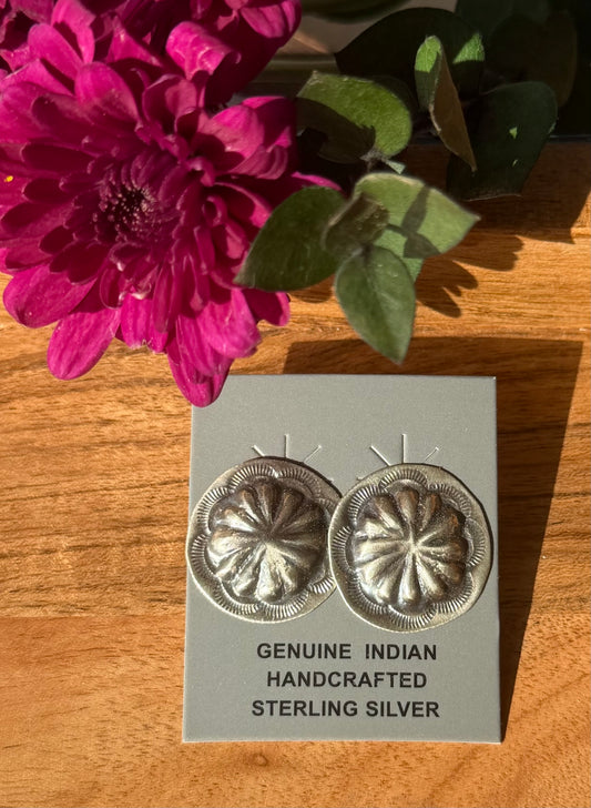 The Beorn Silver Earrings