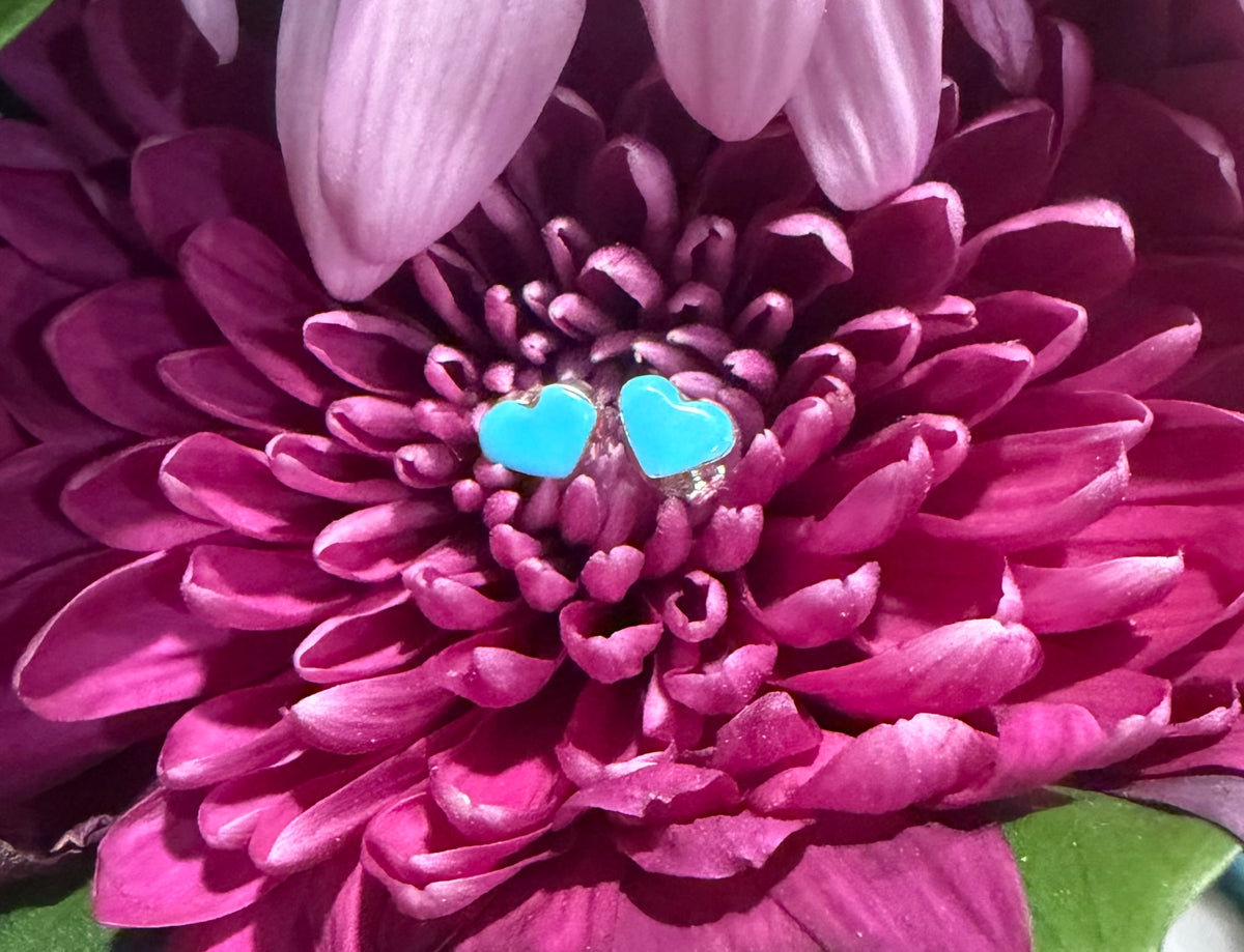 Heart Studs