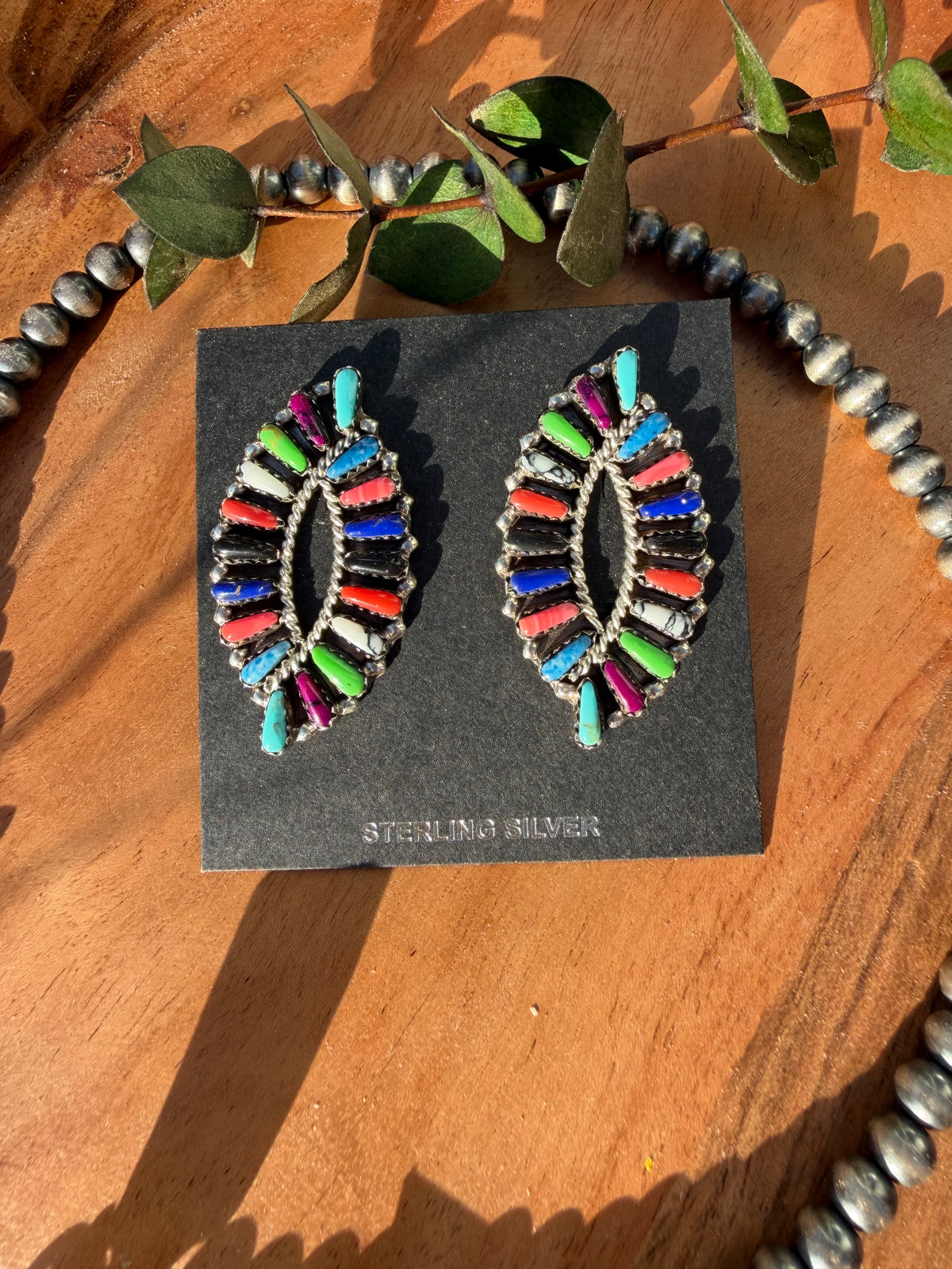 The Miles Muti Stone Earrings