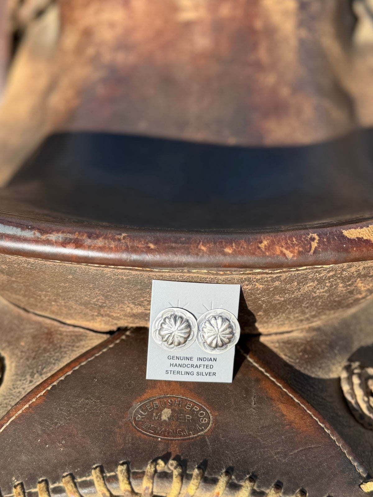 The Beorn Silver Earrings