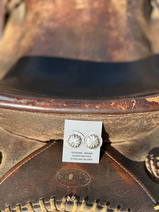 The Beorn Silver Earrings