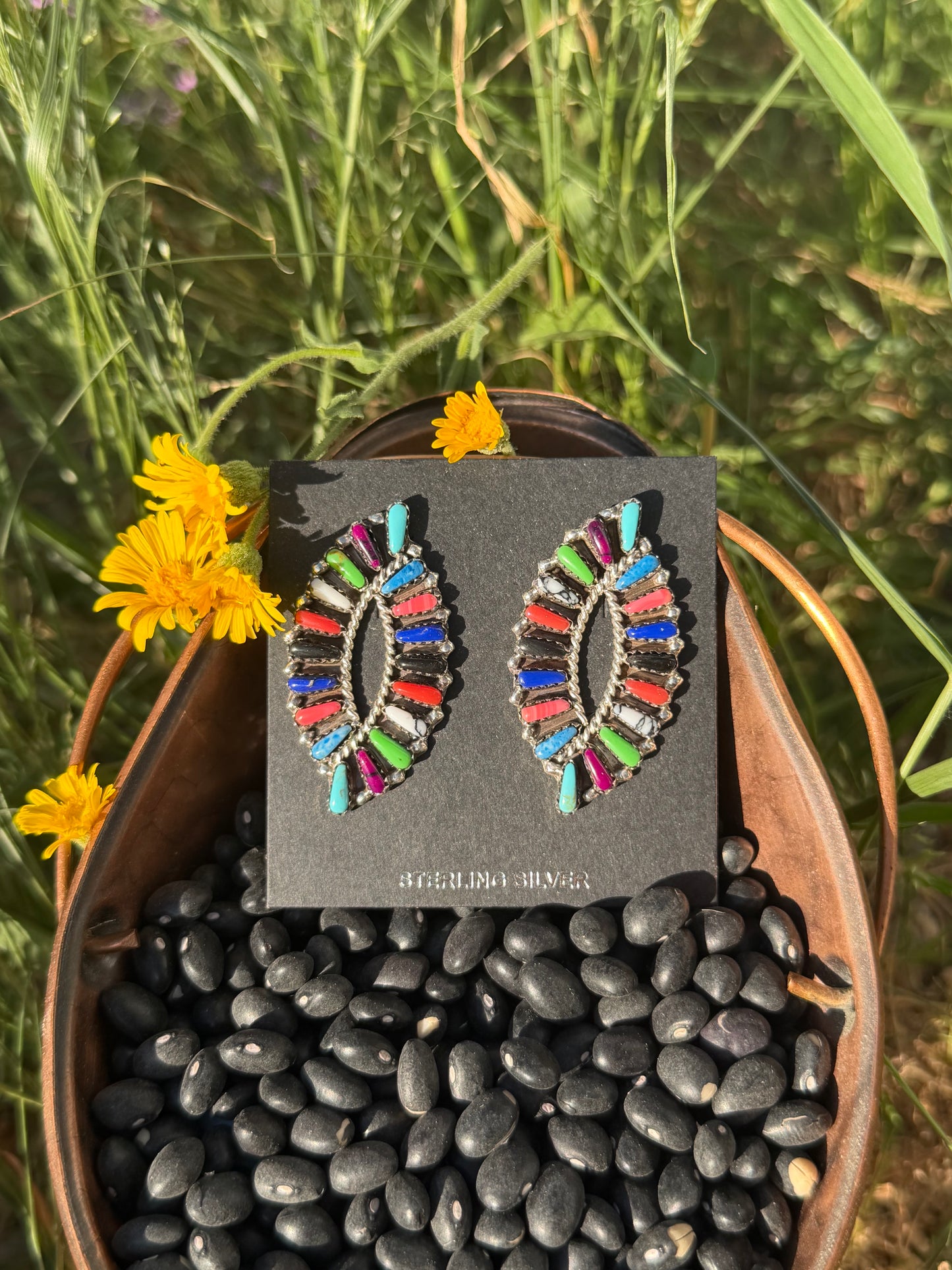The Miles Muti Stone Earrings